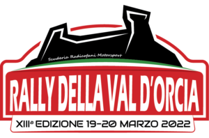 XIII Rally della Val D'Orcia 2022 logo