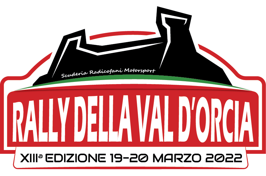 XIII Rally della Val D'Orcia 2022 logo